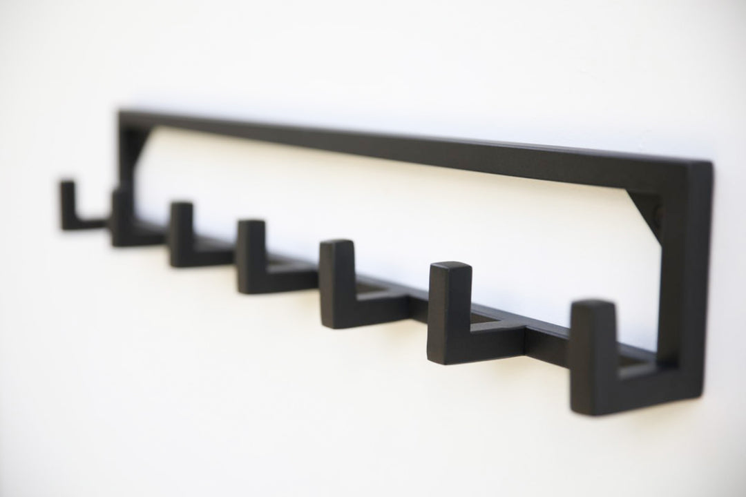 Minimalist Wall Hooks Rack | Modern Metal Coat Hanger