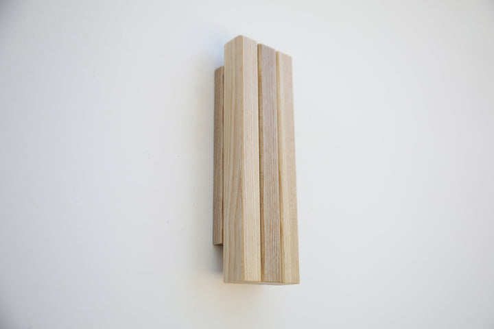 Wall Mounted Folding Coat Rack | Modern Solid Wood Clothes Rack