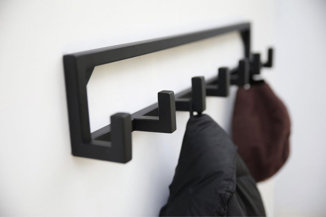 Minimalist Wall Hooks Rack | Modern Metal Coat Hanger
