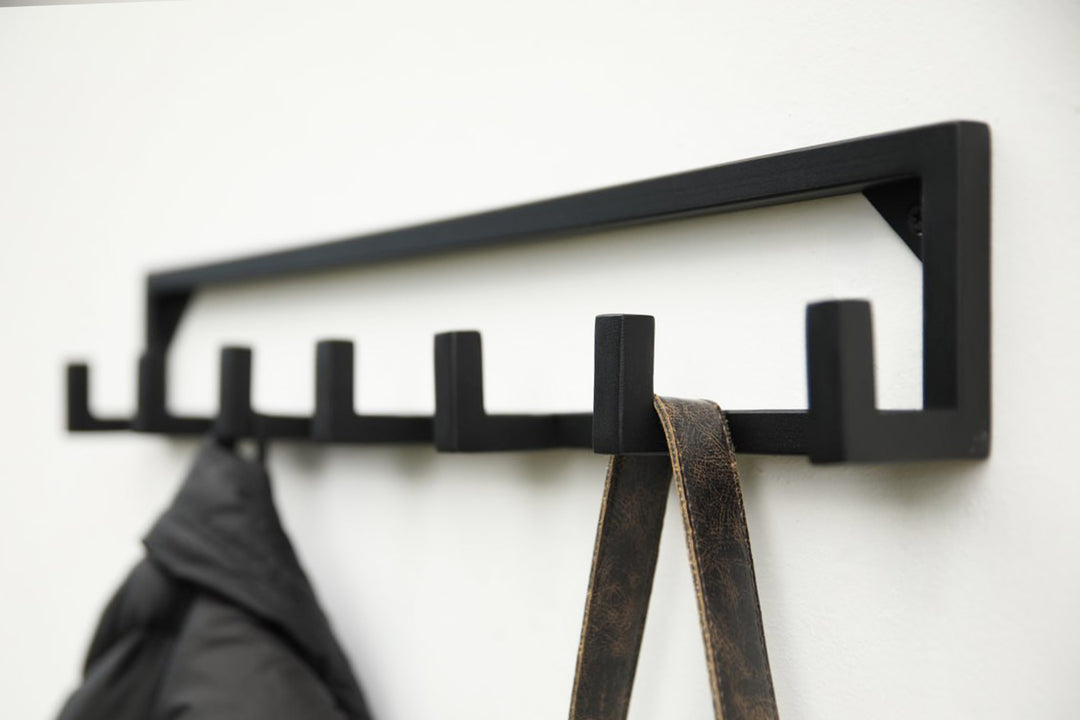 Minimalist Wall Hooks Rack | Modern Metal Coat Hanger