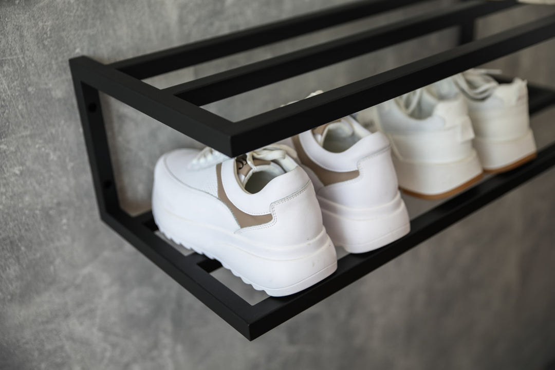 Wall-mounted-metal-shoe-rack-sleek-and-space-saving-storage-for-your-footwear