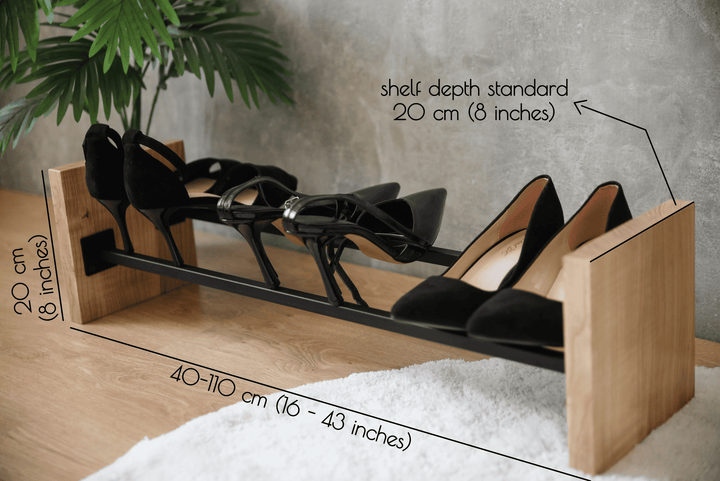 Metal industrial Shoe Rack - Floor Shoe Stand
