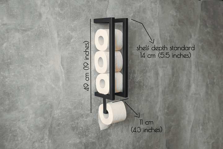 Metal Toilet Paper Holder – Luxurious Finish