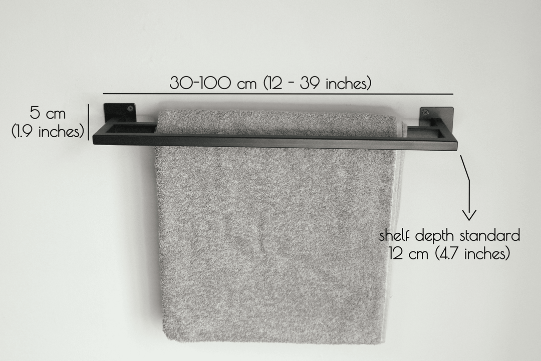 Metal Towel Shelf – Eco-Friendly Bathroom Organizer
