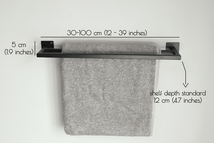 Metal Towel Shelf – Eco-Friendly Bathroom Organizer