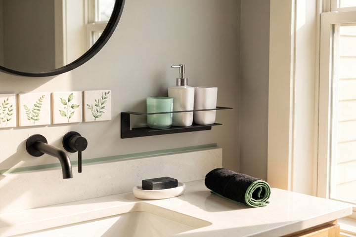 Metal Decor Bathroom Shelf – Elegant & Functional Storage