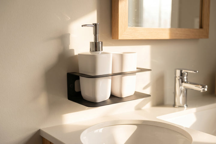 Metal Bathroom Shelf – Stylish & Durable Storage Solution