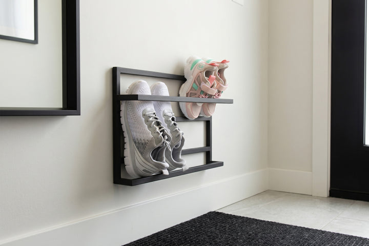 Compact Wall Shoe Rack – Space-Saving Storage