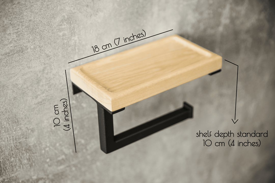 Adhesive Toilet Paper Holder – Easy Installation