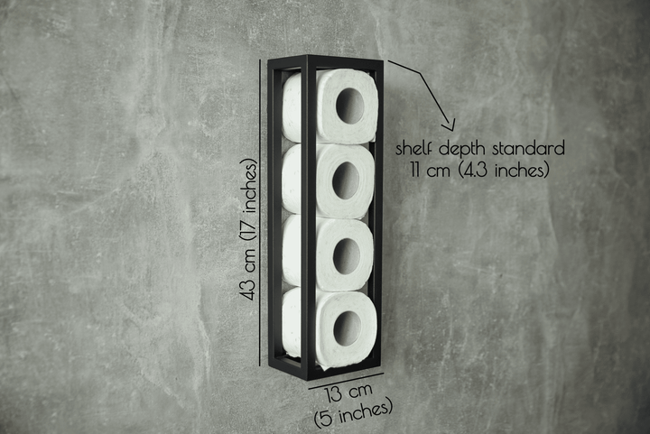 Stainless Steel Toilet Roll Holder – Rustproof & Strong