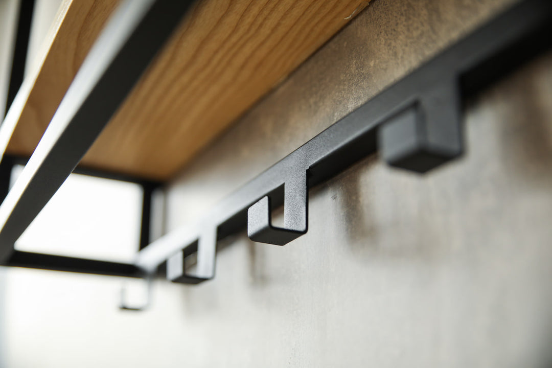 Rustic-entryway-coat-rack-with-storage-shelf-and-durable-metal-hooks
