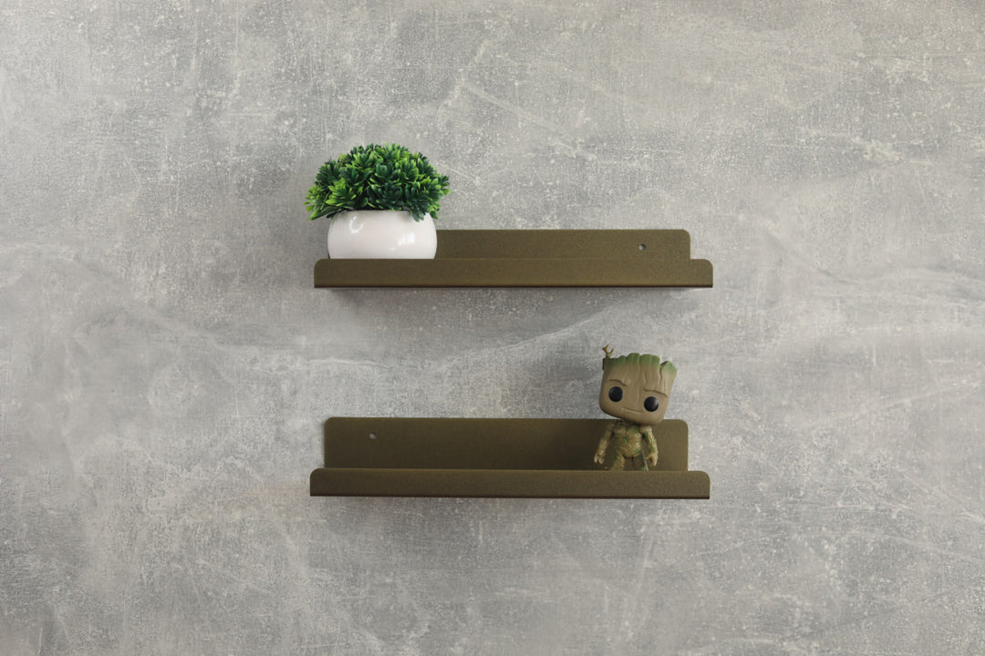 Floating-metal-wall-mounted-bookshelf-with-an-elegant-space-saving-design