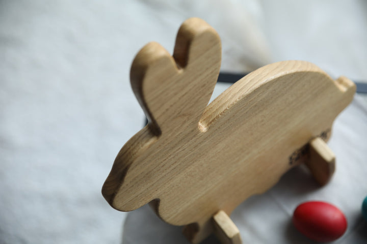 Easter Wooden Cake Stand - Engraving Serving Board