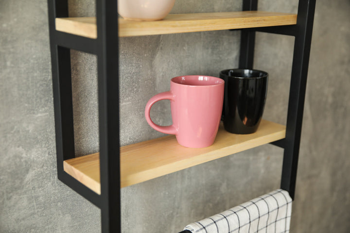 Modern-Wall-Mounted-Shelf–Sleek-shelf-with-a-towel-holder-ideal-for-kitchens-bathrooms-or-living-spaces