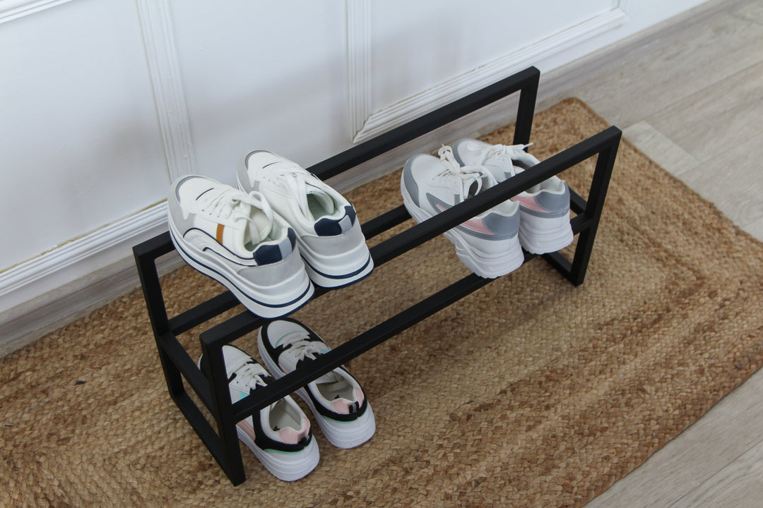 Durable-steel-shoe-shelf-with-a-sleek-modern-design