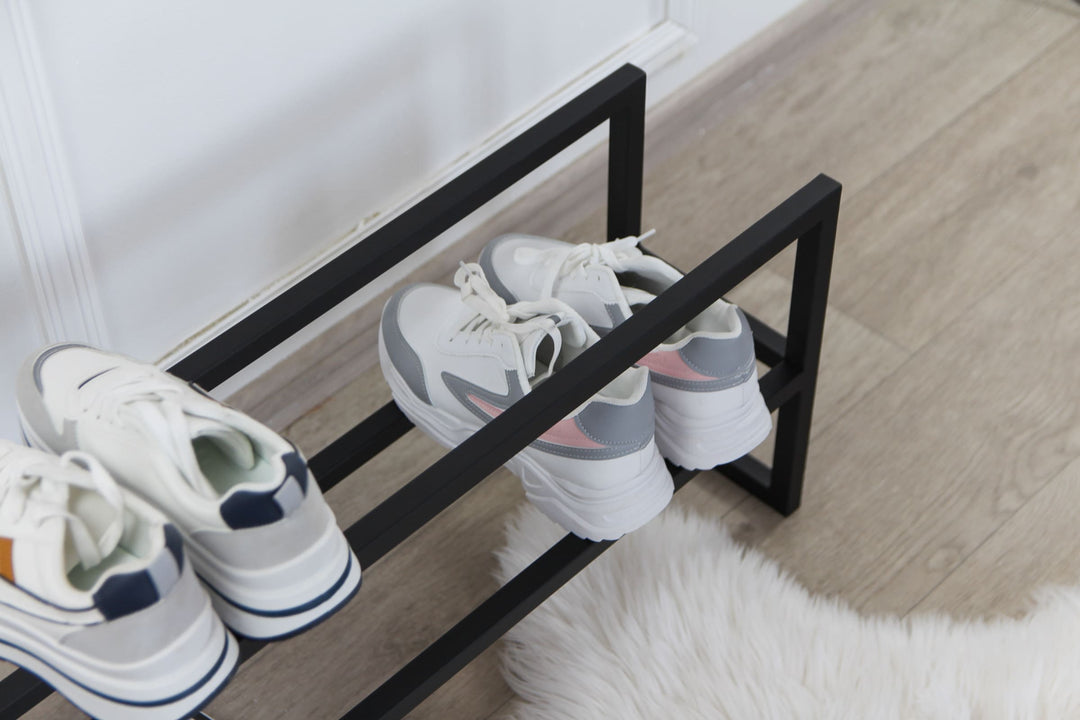 Durable-steel-shoe-shelf-with-a-sleek-modern-design