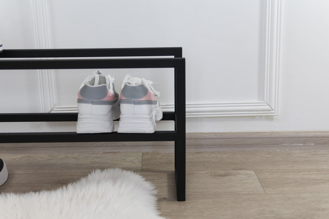 Durable-steel-shoe-shelf-with-a-sleek-modern-design
