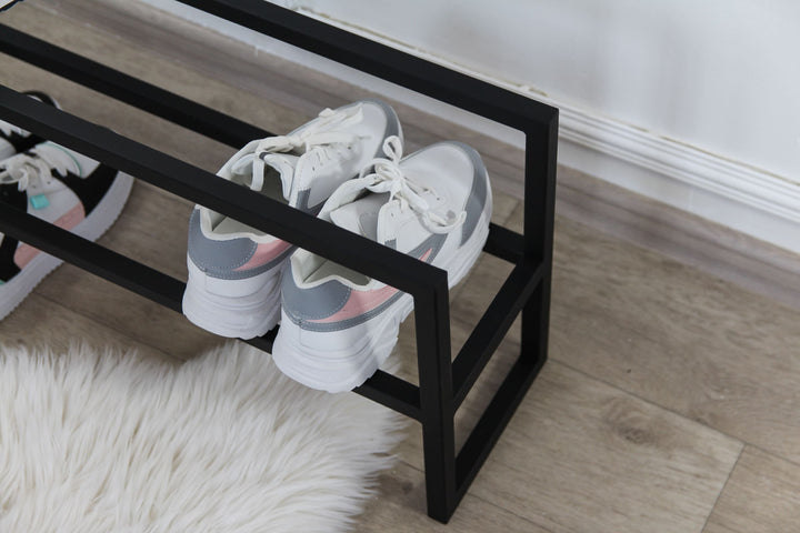 Durable-steel-shoe-shelf-with-a-sleek-modern-design