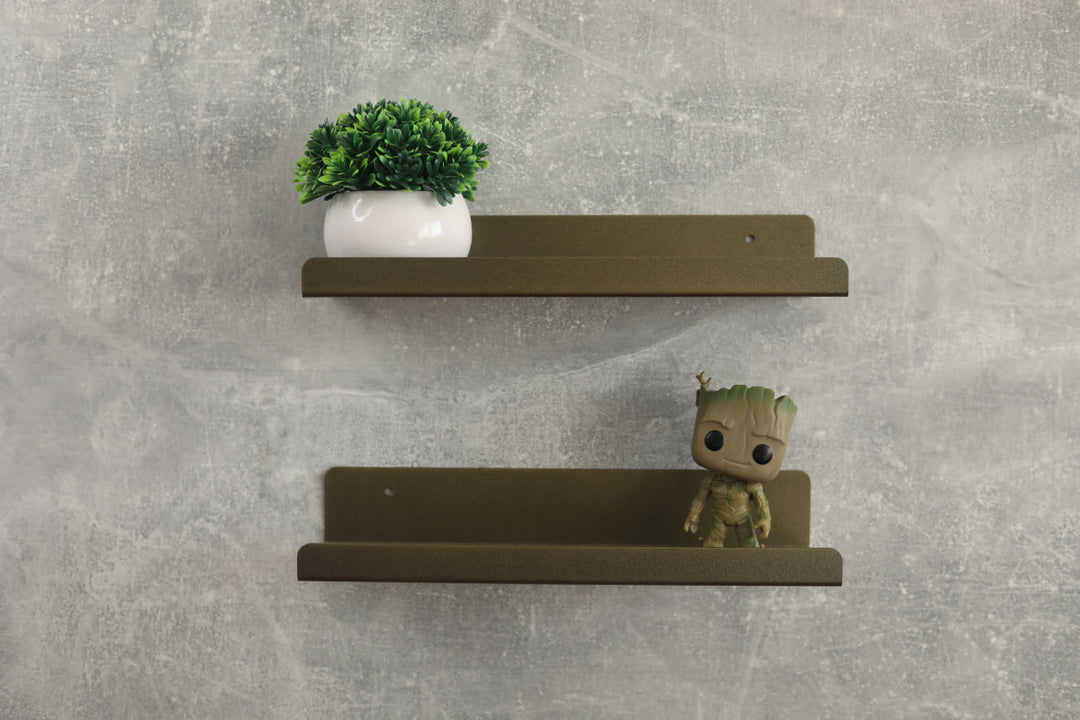 Floating-metal-wall-mounted-bookshelf-with-an-elegant-space-saving-design