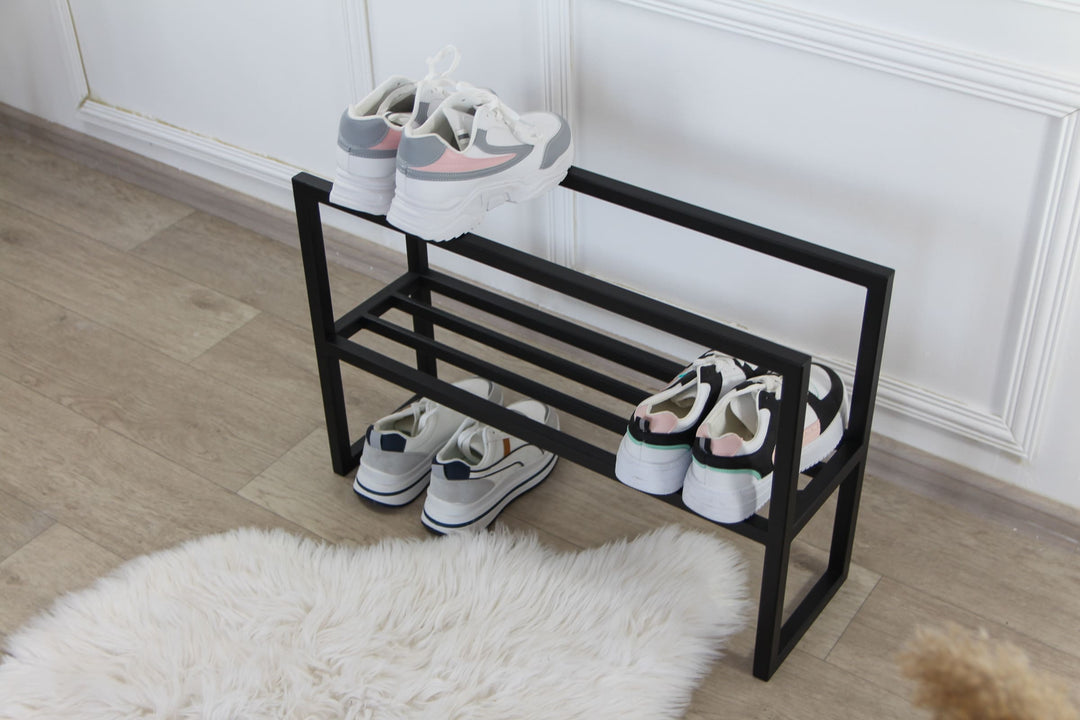 Durable-steel-shoe-shelf-with-a-sleek-modern-design