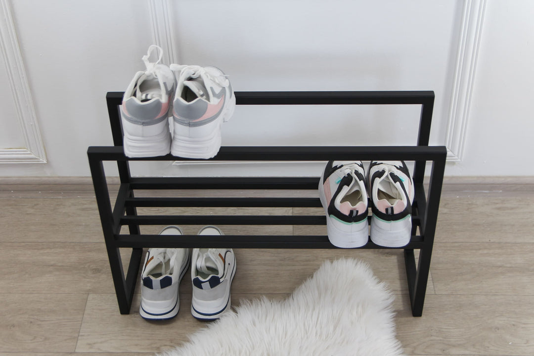 Durable-steel-shoe-shelf-with-a-sleek-modern-design