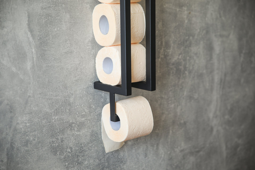 Minimalist-wall-mounted-toilet-paper-holder-in-durable-metal