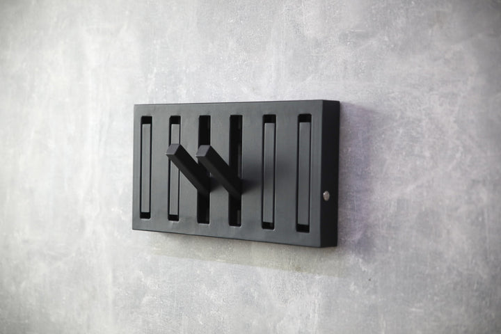 Wall-mounted-coat-rack-with-durable-hooks-stylish-and-functional-entryway-storage