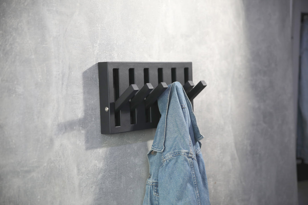 Wall-mounted-coat-rack-with-durable-hooks-stylish-and-functional-entryway-storage
