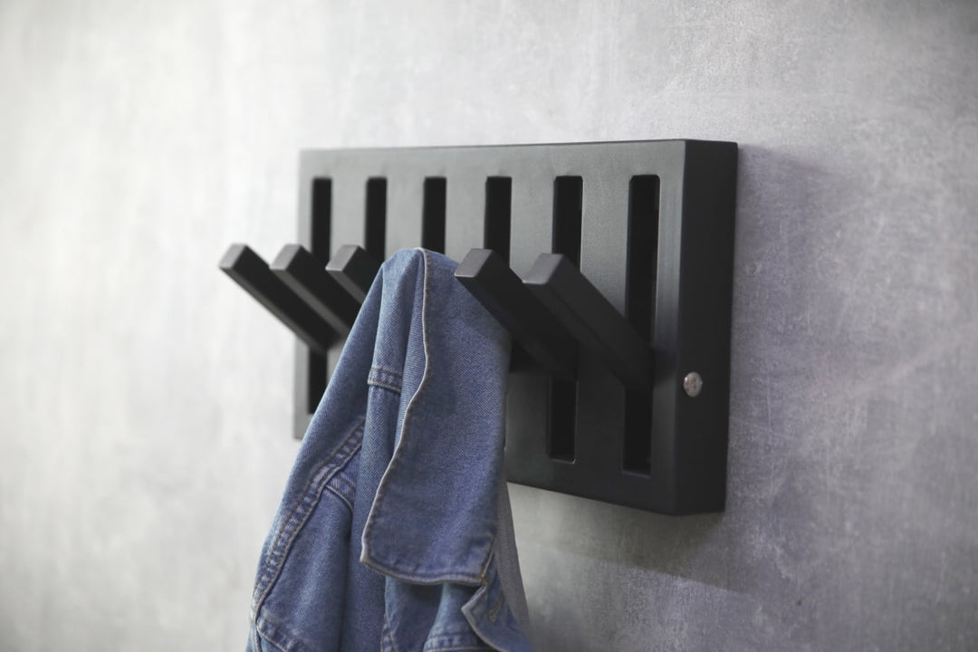 Wall-mounted-coat-rack-with-durable-hooks-stylish-and-functional-entryway-storage