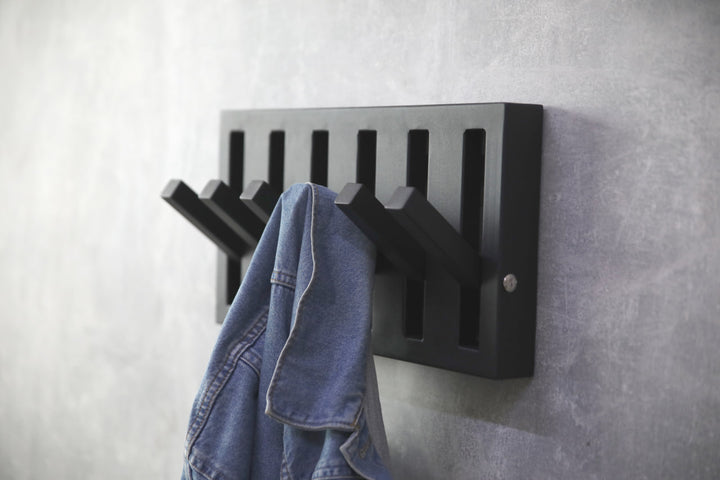 Wall-mounted-coat-rack-with-durable-hooks-stylish-and-functional-entryway-storage