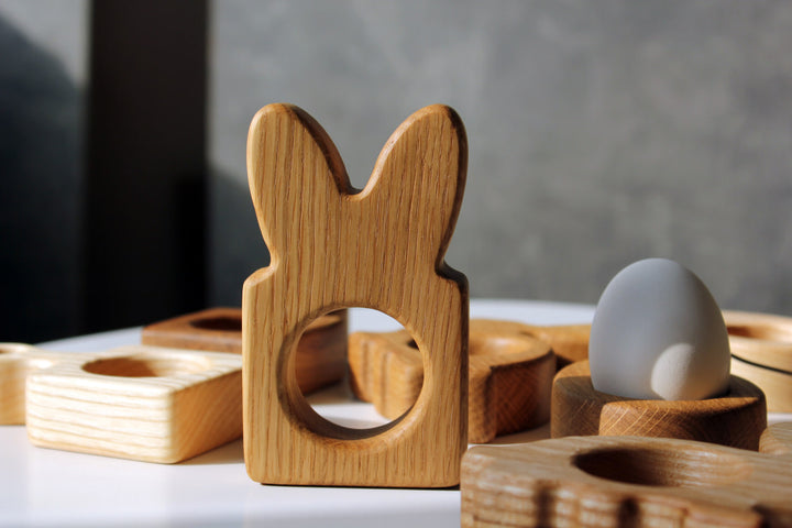 Wooden Egg Cup Stand – Easter Craft Display
