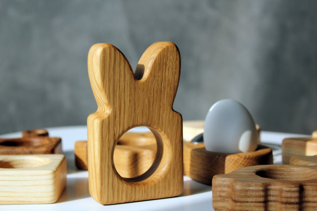 Wooden Egg Cup Stand – Easter Craft Display