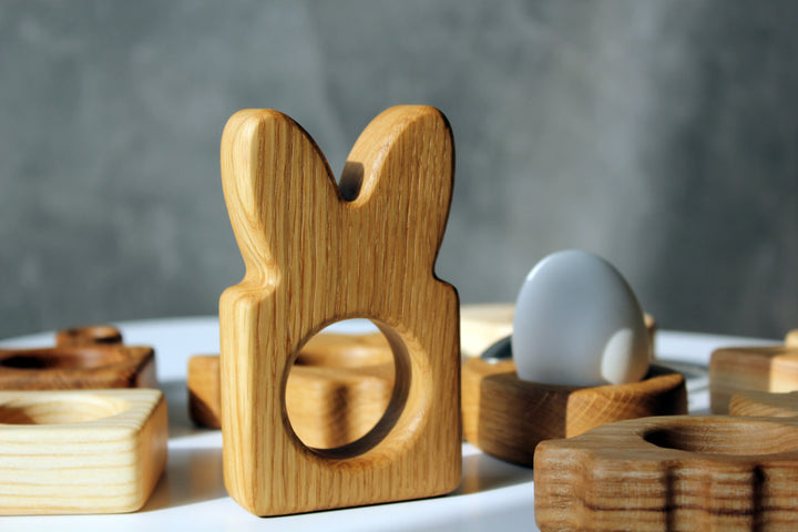Wooden Egg Cup Stand – Easter Craft Display