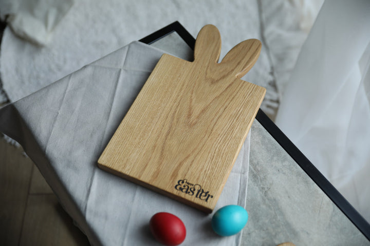 Wooden Serving Cutting Board - Easter Decor