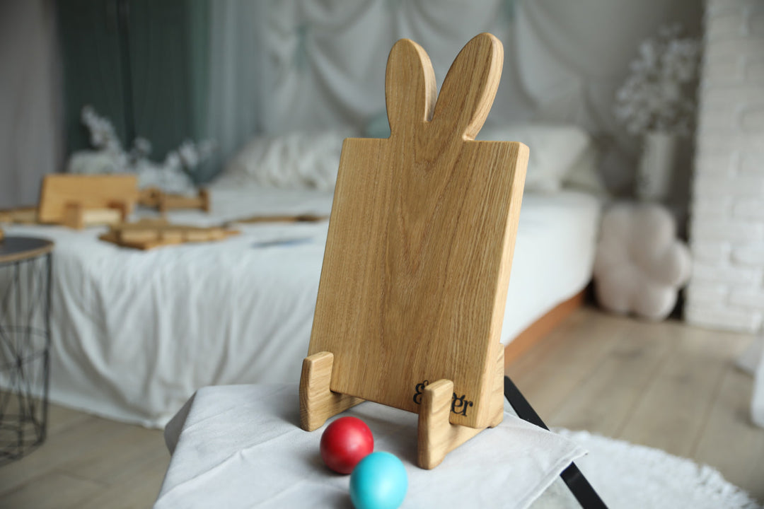 Wooden Serving Cutting Board - Easter Decor