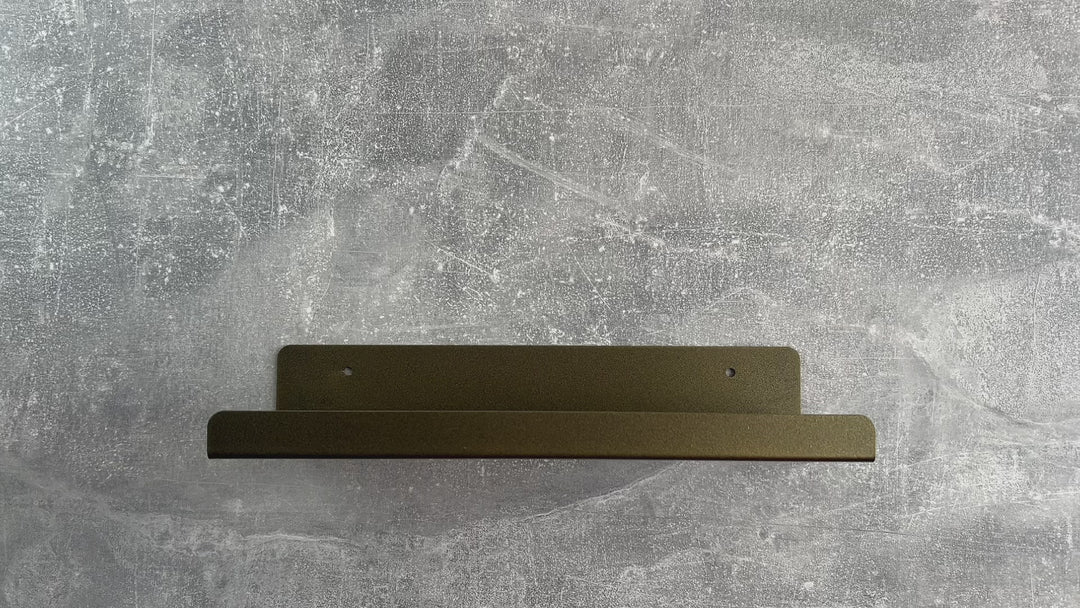 Deep Metal Wall Shelf – Stylish Storage for Books & Decor