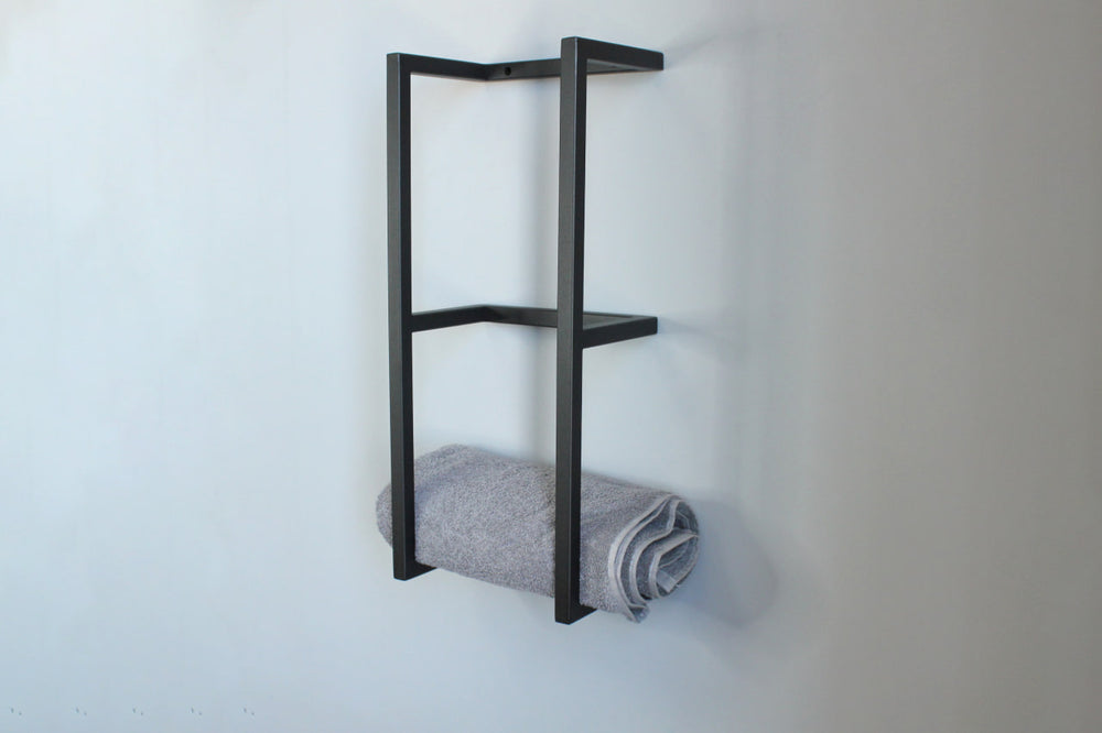Minimalist-Wall-Mounted-Bathroom-Shelf-Stylish-metal-shelf for-bathroom-storage-and-decor