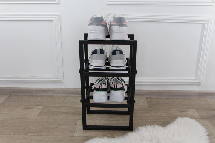 Durable-steel-shoe-shelf-with-a-sleek-modern-design