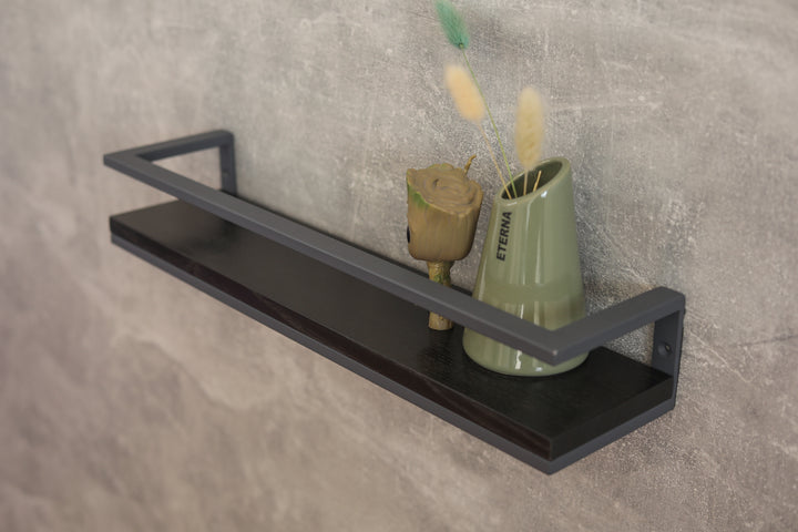 Minimalist-wooden-and-black-metal-shelf-modern-home-storage