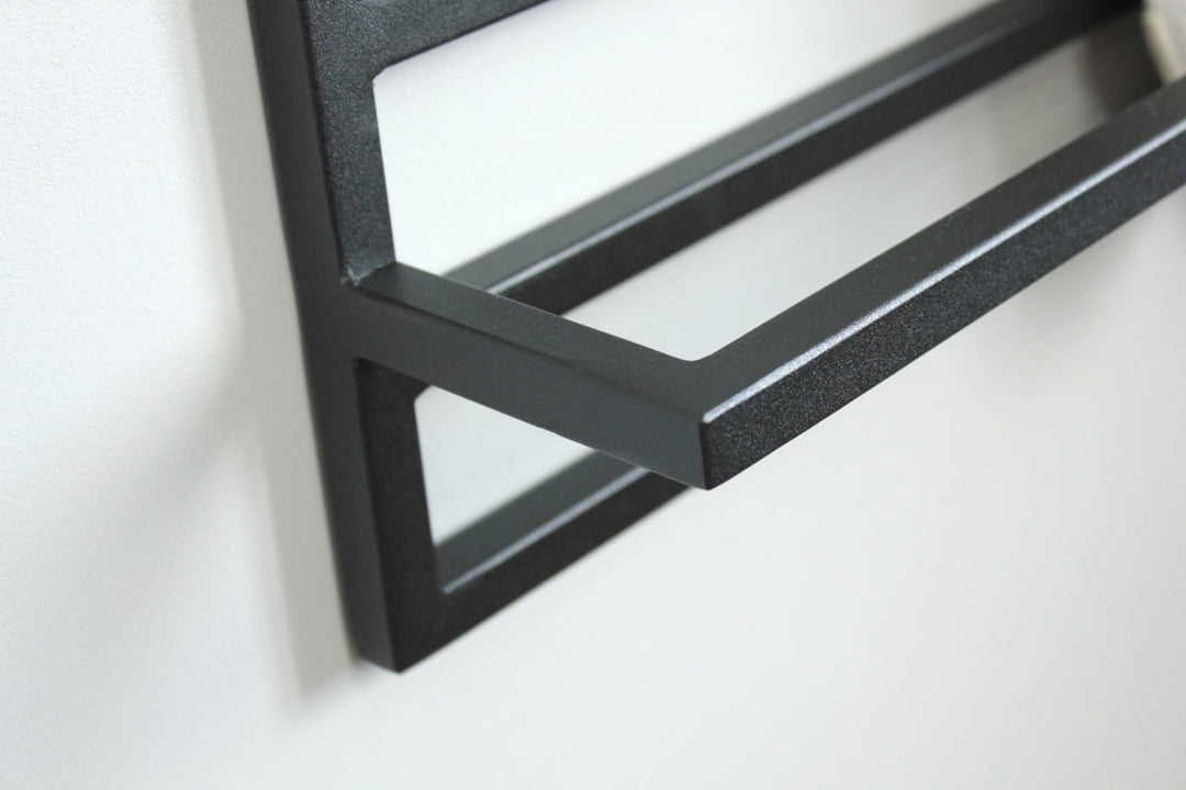 Adjustable-wall-metal-shoe-rack-with-stackable-design-for-more storage.