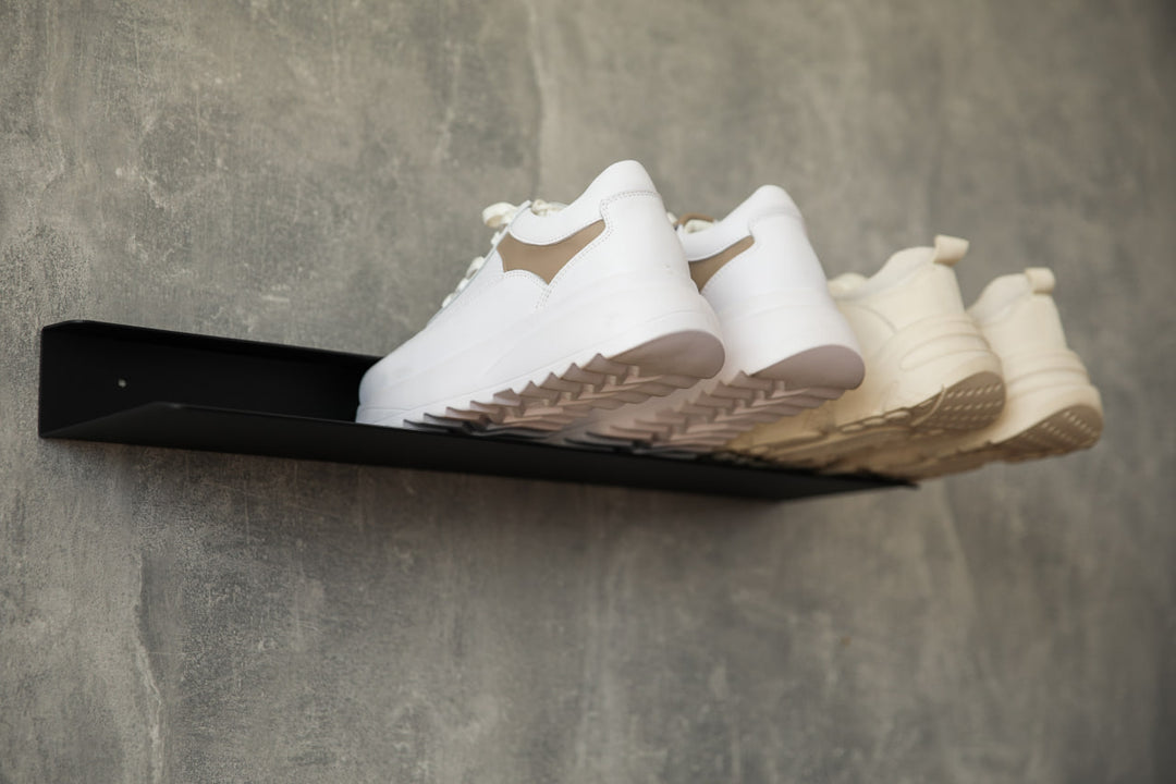 Wall-Mounted Shoe Rack – Space-Saving Sneaker Holder