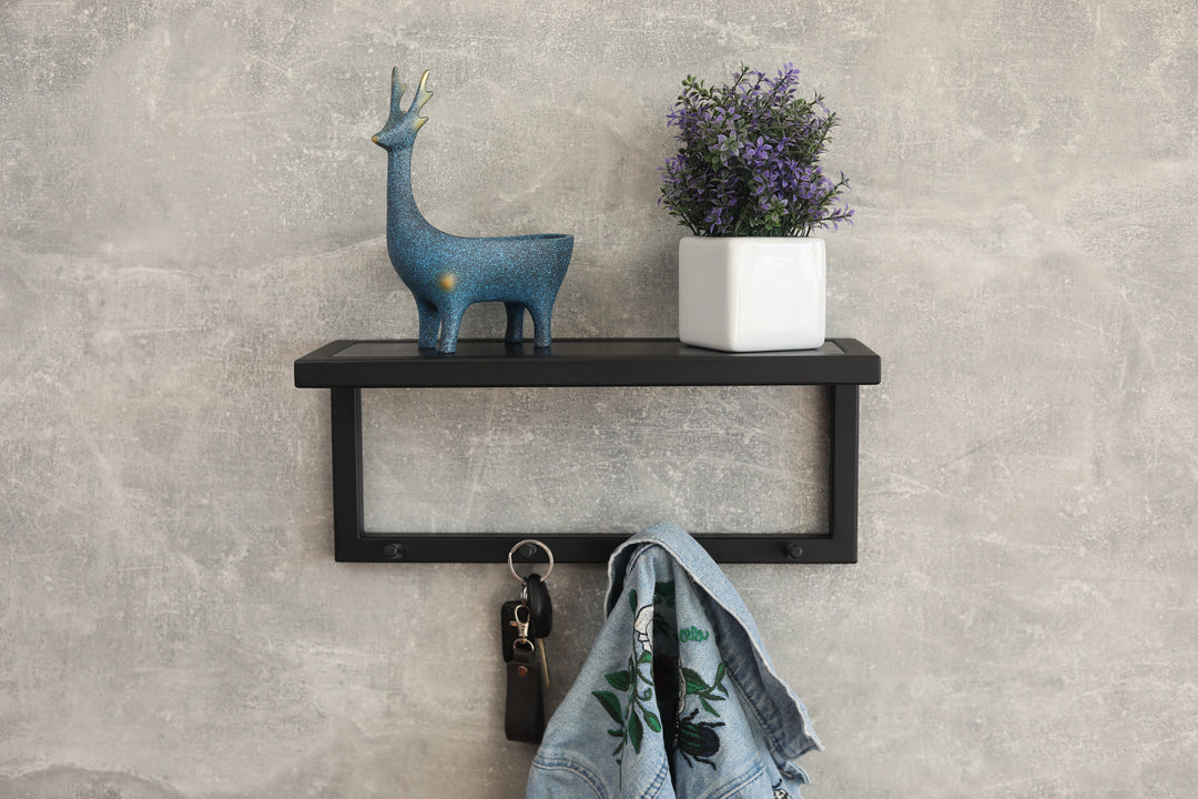 Rustic-style-entryway-coat-rack-with-storage-shelf-and-durable-metal-hooks