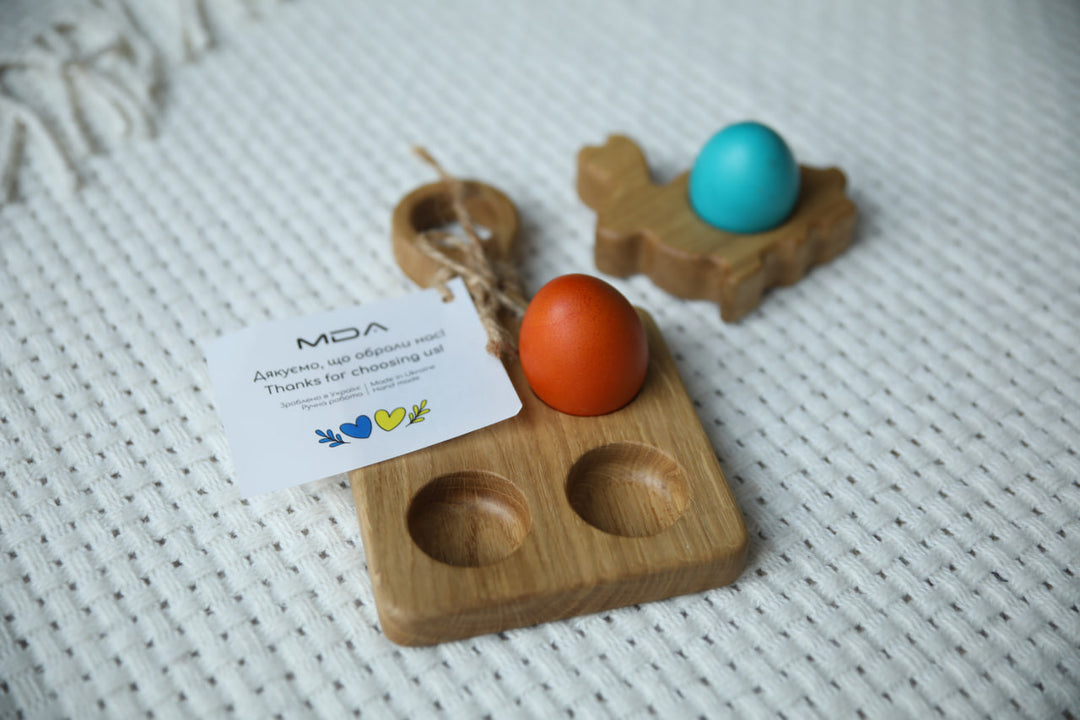 Wooden Easter Egg Holder – Festive Table Display