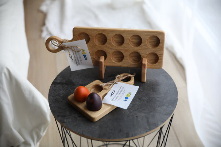 Wooden Easter Egg Holder – Festive Table Display