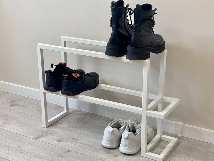 Adjustable-metal-shoe-rack-with-stackable-design-for-more-storage