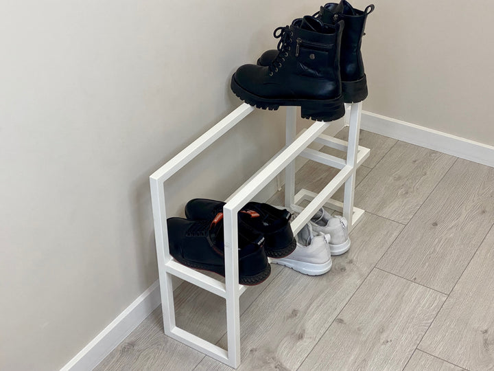 Adjustable-metal-shoe-rack-with-stackable-design-for-more-storage