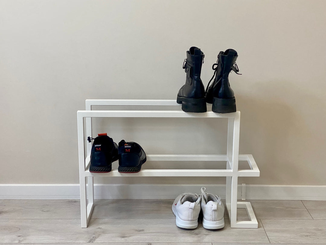 Adjustable-metal-shoe-rack-with-stackable-design-for-more-storage